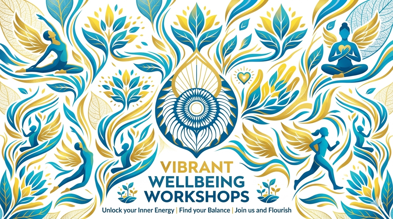Vibrant Wellbeing Workshops Banner